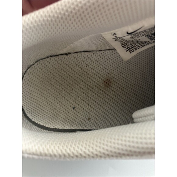 Nike Court Vision CD5434-100 White Womens  8 Running Shoes Lace Up Low Top - Picture 9 of 10